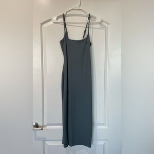 Open Edit Blue/Grey Bodycon Dress
